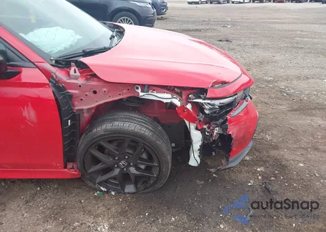 2025 Honda Civic Sport z USA, uszkodzony, nr VIN 2HGFE2F59SH572095